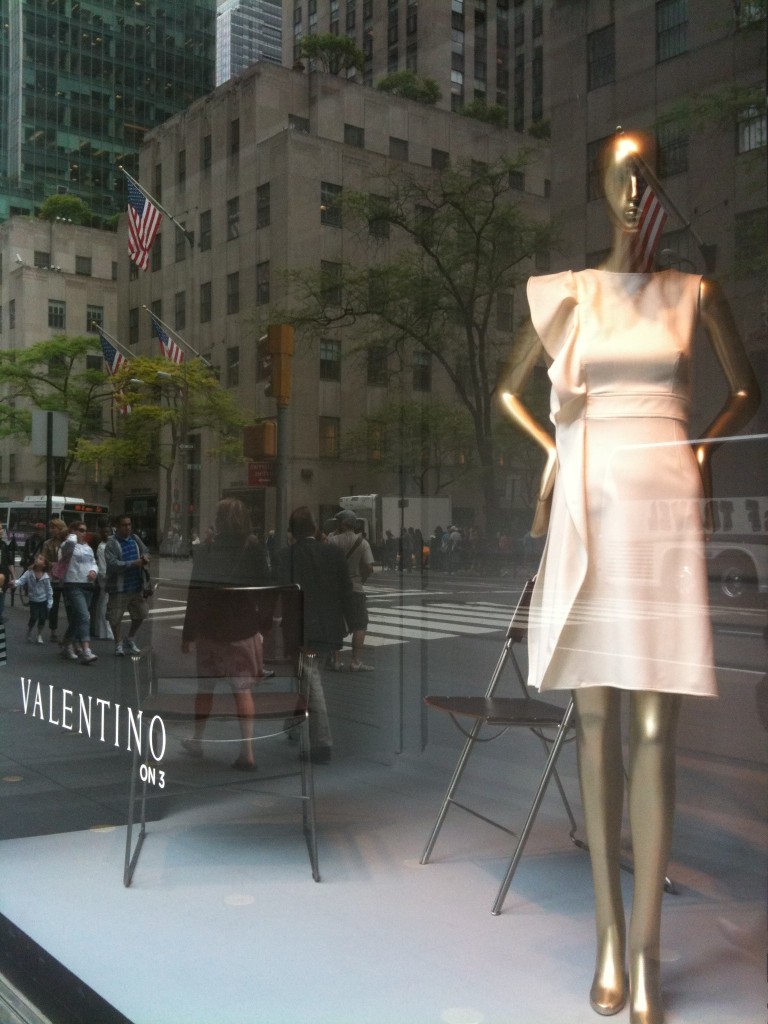 A vision in white: Valentino at Saks
